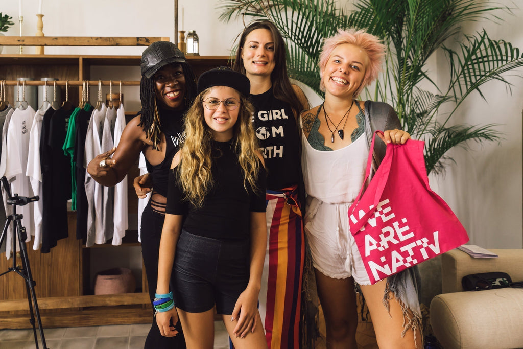 EARTH GIRLS WITH A PASSION FOR THE PLANET