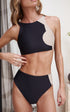 Banda Bikini Top Black and Tan
