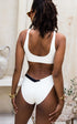 Banda Bikini Top White and Black