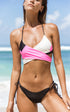 Bohai Bikini Black White Pink