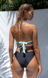 Bohai Bikini Black White Turquoise