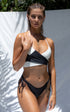 Bohai Bikini Black White Turquoise