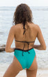 Chiloé One Piece Black, Teal and White