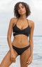 Koro Bikini Top Black