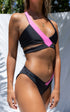 Sulu Bikini Black and Pink