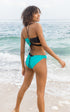Sulu Bikini Bottoms Black and Teal